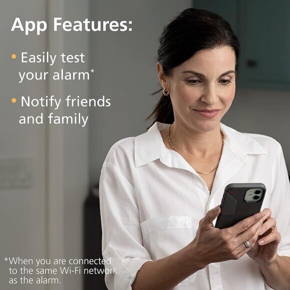 Kidde WiFi Carbon Monoxide Alarm & Indoor Air‎ Quality Monitor & Battery Backup - Picture 9 of 16